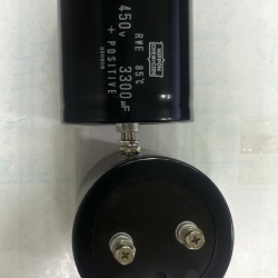 3300uF 450V NİPPON 76.5*95 85C VİDALI KONDANSATÖR  3300uF 450V NİPPON 76.5*95 85C VİDALI KONDANSATÖR
