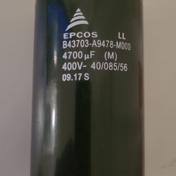 4700UF 400V VİDALI 63X120 EPCOS 