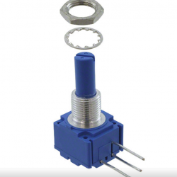 93A1A-B28-A13L POT 5K OHM 2W CERMET LINEAR