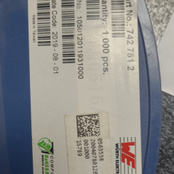 425R 5A 8.5X5X4.65MM SMD FERRİTE BEADS WÜRTH ELECTRONİC