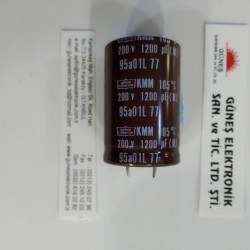 1200uF 200V SNAP NİPPON KONDANSATÖR