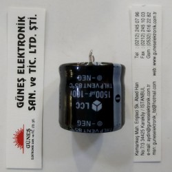 1500uF 100V SNAP DÖKME LCC KONDANSATÖR