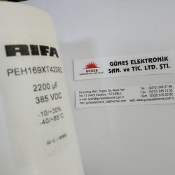 2200uF 385V ALT ÜST VİDALI RIFA KONDANSATÖR
