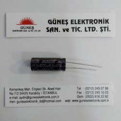 4700uF 6.3V DÖKME JACKCON KONDANSATÖR