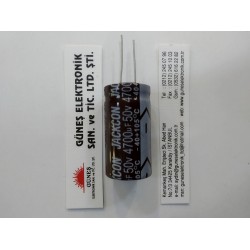 4700uF 50V DÖKME JACKCON KONDANSATÖR
