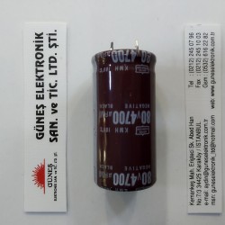 4700uF 80V SNAP-IN NİPPON KONDANSATÖR