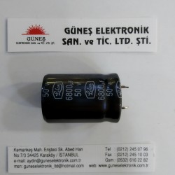 6800uF 50V SNAP LELON KONDANSATÖR