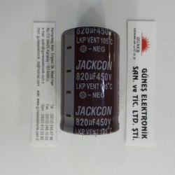 820uF 400V SNAP JACKCON KONDANSATÖR