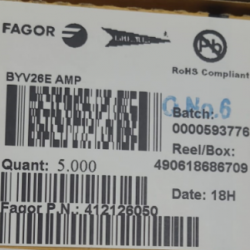 BYV26E-TAP 1A 1000V  ULTRA FAST DİODE  BYV26E-TAP 1A 1000V  ULTRA FAST DİODE