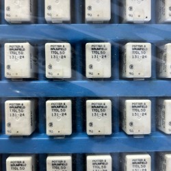 T70L5D131-24 - Relay, Control, DC. SPDT 10A 24VDC.