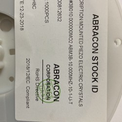 ABM3B-10.000MHZ-10-1-U-T 10MHZ SMD KRİSTAL 